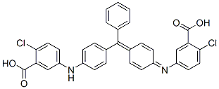CAS#: 55811-23-9, 5-[[4-[[4-[(3-Carboxy-4-Chlorophenyl)Amino]Phenyl]Phenylmethylene]-2,5-Cyclohexadien-1-Ylidene]Amino]-2-Chlorobenzoic Acid