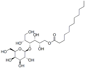 CAS 登录号：55838-75-0， 4-O-beta-D-吡喃半乳糖基-D-山梨糖醇月桂酸酯