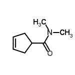 CAS#: 55857-50-6, N,N-Dimethyl-3-Cyclopentene-1-Carboxamide