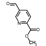 CAS 登录号：55876-91-0， 甲基5-甲酰基-2-吡啶羧酸酯