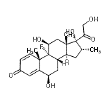 CAS#: 55879-47-5, (6beta,11beta,16alpha)-9-Fluoro-6,11,17,21-Tetrahydroxy-16-Methylpregna-1,4-Diene-3,20-Dione