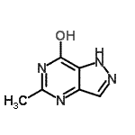 CAS#: 55904-62-6, 5-Methyl-1H-Pyrazolo[3,4-e]Pyrimidin-7-Ol