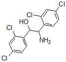 CAS 登录号：55905-47-0， beta-氨基-2,4-二氯-alpha-(2,4-二氯苯基)苯乙醇