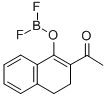 CAS 登录号：55923-05-2， (T-4)-[2-(乙酰基)-3,4-二氢-1(2H)-萘酮]二氟-硼