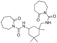 CAS#: 55954-19-3, Hexahydro-N-[3-[[[(Hexahydro-2-Oxo-1H-Azepin-1-Yl)Carbonyl]Amino]Methyl]-3,5,5-Trimethylcyclohexyl]-2-Oxo-1H-Azepine-1-Carboxamide