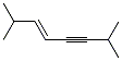 CAS 登录号：55956-33-7， (E)-2,7-二甲基-3-辛烯-5-炔
