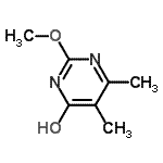 CAS 登录号：55996-08-2， 2-甲氧基-5,6-二甲基-4(1H)-嘧啶酮