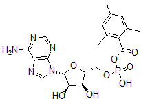 CAS 登录号：56004-30-9， 2,4,6-三甲基苯甲酰-腺苷单磷酸酯