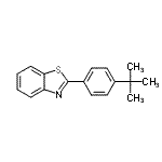 CAS#: 56048-52-3, 2-[4-(2-Methyl-2-Propanyl)Phenyl]-1,3-Benzothiazole