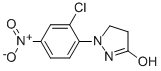 CAS 登录号：56063-87-7， 1-(2-氯-4-硝基苯基)-3-羟基-4,5-二氢-1H-吡唑