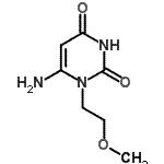 CAS#: 56075-76-4, 6-Amino-1-(2-Methoxyethyl)-2,4(1H,3H)-Pyrimidinedione