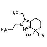 CAS#: 561300-13-8, 2-(3-Ethyl-7,7-Dimethyl-4,5,6,7-Tetrahydro-2H-Indazol-2-Yl)Ethanamine