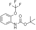 CAS 登录号：561304-39-0， N-叔丁氧羰基-2-(三氟甲氧基)苯胺