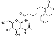 CAS#: 56146-89-5, [6-[[2-(Acetylamino)-2-Deoxy-beta-D-Glucopyranosyl]Amino]-6-Oxohexyl]-Carbamic Acid Phenylmethyl Ester