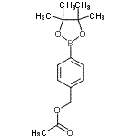 CAS 登录号：562098-08-2， 4-(4,4,5,5-四甲基-1,3,2-二氧杂环戊硼烷-2-基)苄基乙酸酯