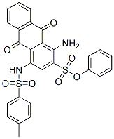 CAS#: 56222-83-4, 1-Amino-4-(4-Methylphenylsulfonamido)-2-Anthraquinonesulfonic Acid, Phenyl Ester