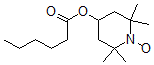 CAS 登录号：56240-96-1， 4-己酰氧基-2,2,6,6-四甲基哌啶-1-氧基