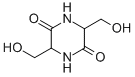 CAS 登录号：5625-41-2， 3,6-二(羟基甲基)-2,5-哌嗪二酮