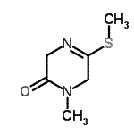 CAS 登录号：562814-60-2， 1-甲基-5-(甲硫基)-3,6-二氢-2(1H)-吡嗪酮
