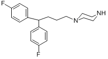 CAS 登录号：5631-35-6， 1-[4,4-二(4-氟苯基)丁基]哌嗪