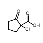 CAS#: 56447-19-9, 1-Chloro-2-Oxocyclopentanecarboxylic Acid
