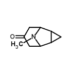 CAS 登录号：564474-92-6， 9-甲基-9-氮杂三环[3.3.1.0<sup>2,4</sup>]壬烷-7-酮