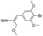 CAS#: 56518-39-9, 3-(4-Bromo-3,5-Dimethoxyphenyl)-2-(Methoxymethyl)Acrylonitrile