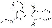 CAS 登录号：56525-08-7， 2-(3-乙氧基-1H-茚-1-亚基)-1H-茚-1,3(2H)-二酮