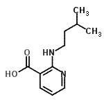 CAS#: 565448-78-4, 2-[(3-Methylbutyl)Amino]Nicotinic Acid