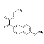 CAS 登录号：56547-13-8， 乙基(6-甲氧基-2-萘基)(氧代)乙酸酯