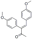 CAS 登录号：56622-38-9， 3,4-二(4-甲氧基苯基)-3-丁烯-2-酮