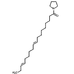 CAS#: 56630-65-0, (9E,15E)-1-(1-Pyrrolidinyl)-9,15-Octadecadien-1-One