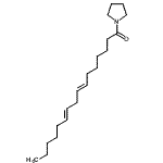 CAS 登录号：56666-41-2， (7E,10E)-1-(1-吡咯烷基)-7,10-十六碳二烯-1-酮