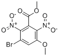 CAS 登录号：56709-74-1， 3-溴-5-甲氧基-2,6-二硝基-苯甲酸甲酯