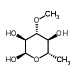 CAS#: 5675-98-9, 6-Deoxy-3-O-Methyl-alpha-L-Glucopyranose