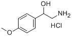 CAS 登录号：56766-24-6， 2-羟基-2-(4-甲氧基苯基)乙胺盐酸盐