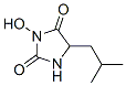 CAS 登录号：56775-99-6， 3-羟基-5-(2-甲基丙基)-2,4-咪唑烷二酮