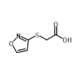 CAS#: 56796-05-5, (1,2-Oxazol-3-Ylsulfanyl)Acetic Acid