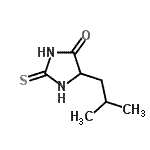 CAS#: 56805-19-7, 5-Isobutyl-2-Thioxo-4-Imidazolidinone