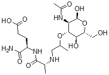CAS#: 56816-18-3, N-Acetylmuramyl-D-Alanyl-D-Isoglutamine