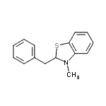 CAS#: 56864-80-3, 2-Benzyl-3-Methyl-2,3-Dihydro-1,3-Benzothiazole