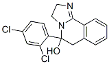 CAS 登录号：56882-51-0， 5-(2,4-二氯苯基)-2,3,5,6-四氢咪唑并[2,1-a]异喹啉-5-醇