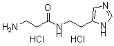 CAS#: 56897-53-1, 3-Amino-N-[2-(1H-Imidazol-5-Yl)Ethyl]-Propanamide dihydrochloride