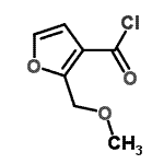 CAS 登录号：56897-82-6， 2-(甲氧基甲基)-3-糠酰氯