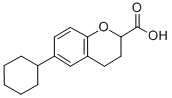 CAS 登录号：56926-38-6， 6-环己基色满-2-羧酸