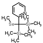 CAS 登录号：569322-21-0， 2-{(甲基硒基)[二(三甲基硅烷基)]甲基}吡啶