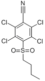 CAS#: 56957-82-5, 4-Butylsulfonyl-2,3,5,6-Tetrachlorobenzonitrile