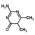 CAS 登录号：570415-47-3， 2-氨基-5,6-二甲基-5H-嘧啶-4-酮