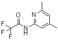 CAS 登录号：570425-93-3， N-(4,6-二甲基-2-吡啶基)-2,2,2-三氟乙酰胺