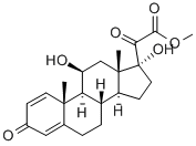 CAS 登录号：57072-99-8， 泼尼松龙酸甲酯